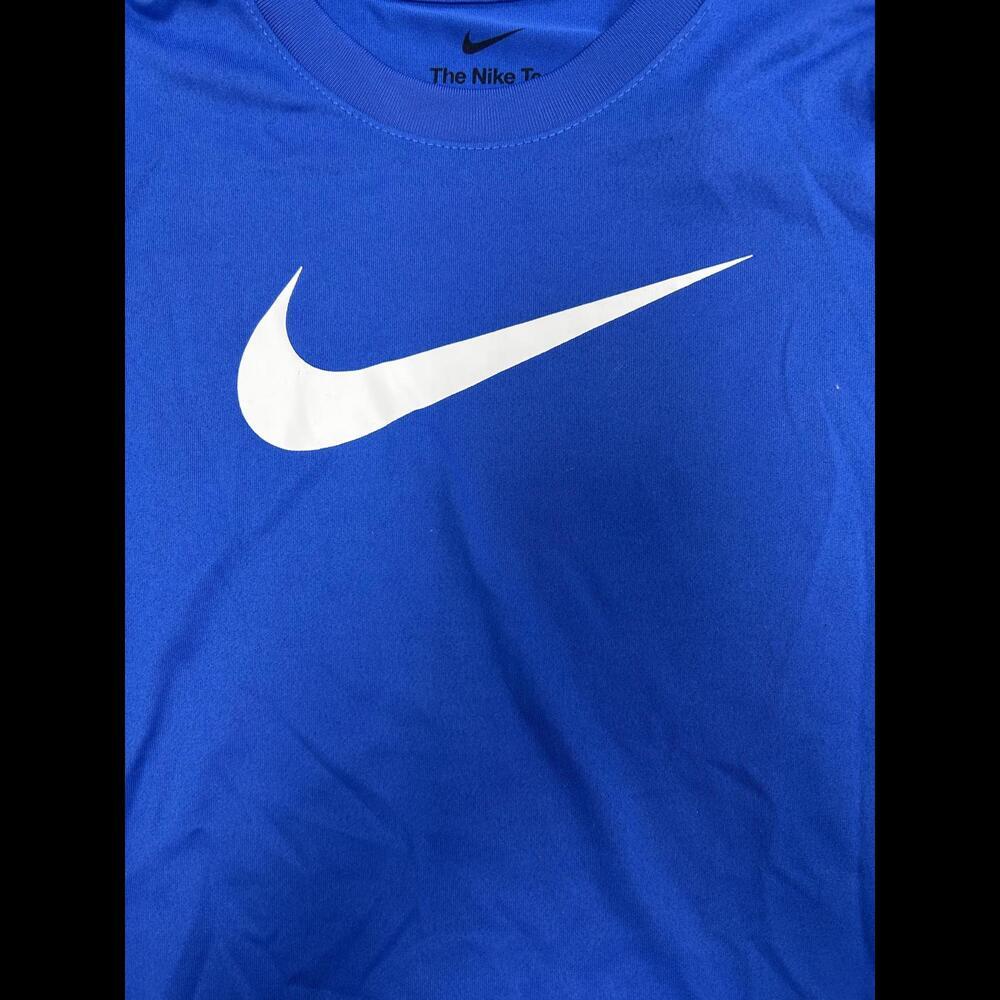 Nike Kids Training T-Shirt - Blue XS - Picture 2 of 6